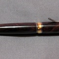 0058 - Walnut Black Titanium/Titanium Gold Cigar Pen
