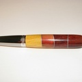 0032 - "Sunset" Black Titanium/Platinum Sierra Pen (161323 visits) This pen was constructed with multiple woods, emulating a sunset sky. Each joint is lined with alumi... 0032 - "Sunset" Black Titanium/Platinum Sierra Pen
